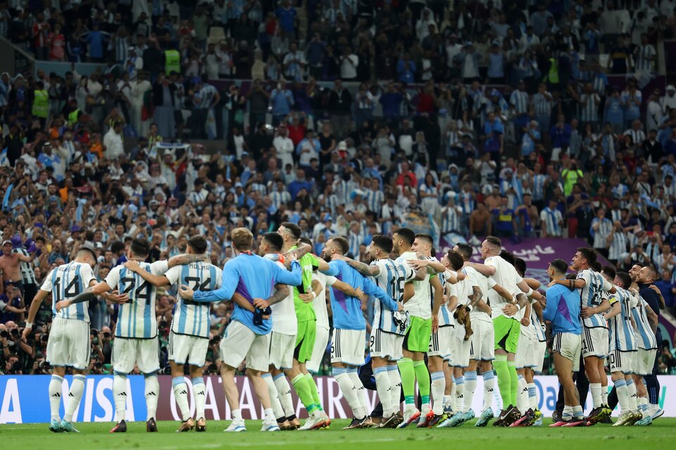 Selección argentina en Qatar 2022. Imagen: @Argentina.