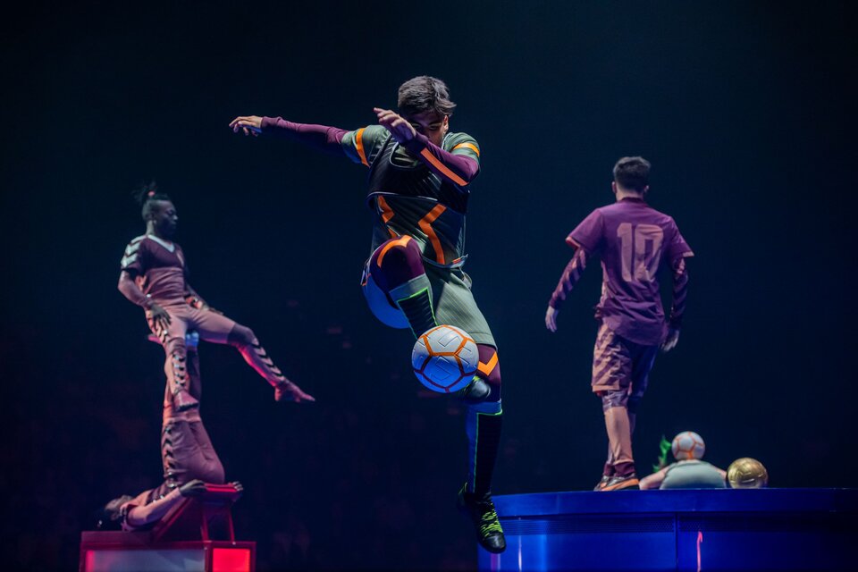 "Messi10", el show homenaje de Cirque Du Soleil a Lionel Messi, llegará a Buenos Aires en octubre de 2023 (Prensa PopArt Music)