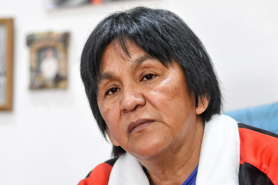 Milagro Sala. (Fuente: Edgardo Valera)