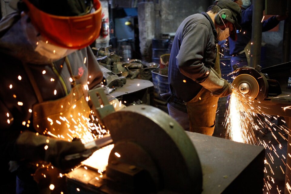 La siderurgia acumula en nueve meses un alza del 4,3 por ciento. (Fuente: Carolina Camps)