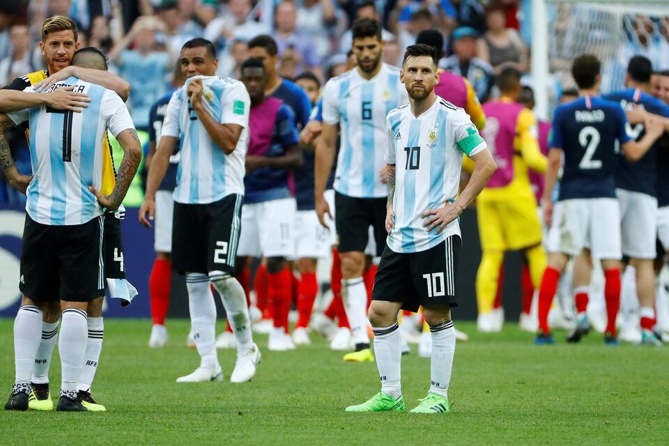 Francia fue el verdugo de Argentina en el Mundial Rusia 2018.