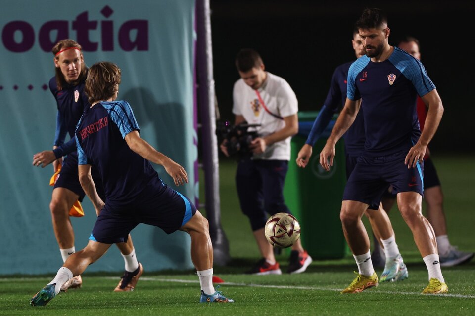 Modric se prepara para su último partido con la selección de Croacia. (Fuente: EFE)