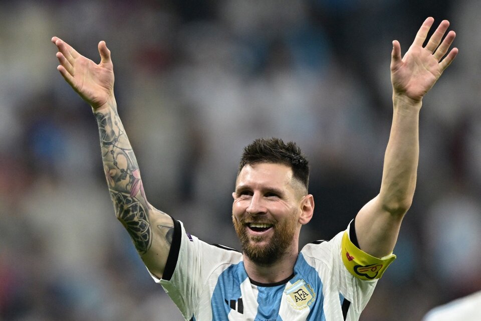 Lionel Messi, capitán de la Selección.