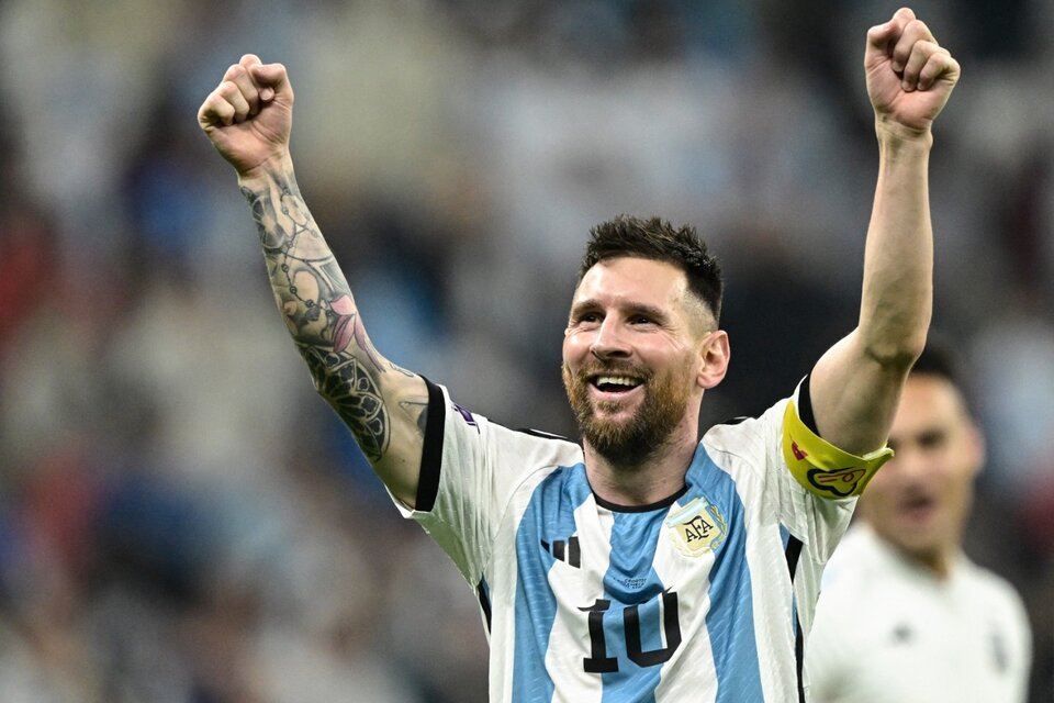 Lionel Messi, capitán y emblema de la Selección Argentina. (Fuente: AFP)