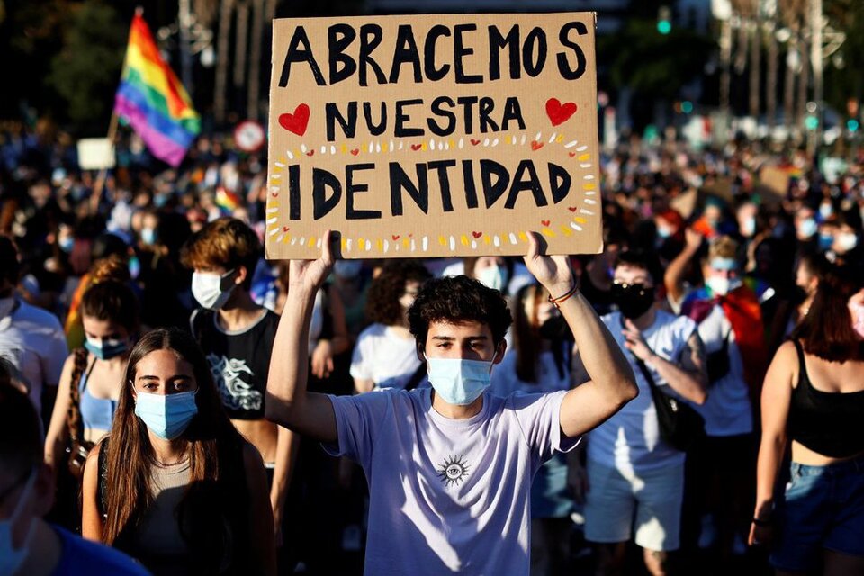 España: se aprueba en Diputados ley que reconoce la autodeterminación de género (Fuente: EFE)