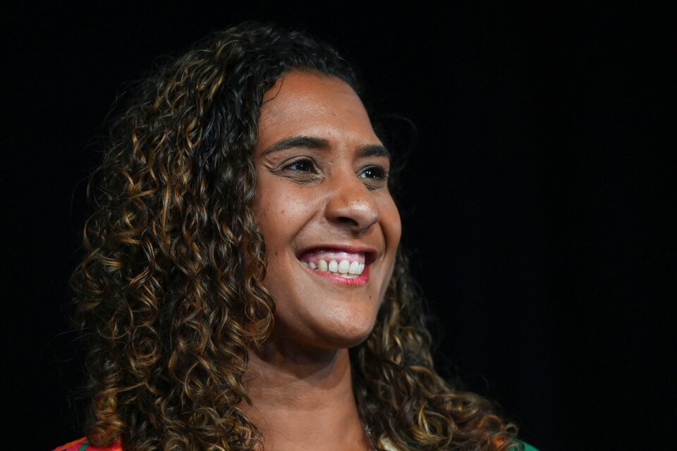 Anielle Franco, nombrada ministra de Igualdad Racial en Brasil. (Fuente: AFP)