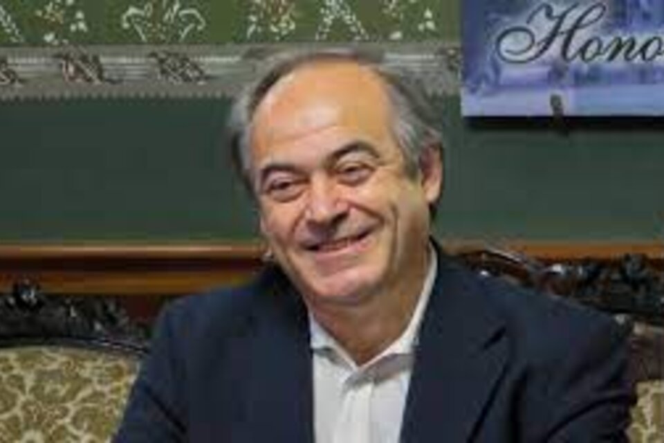 El intendente de Tapalqué Gustavo Cocconi. 