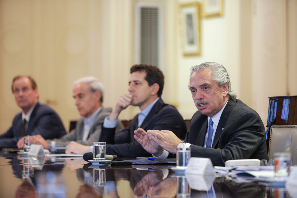 Alberto Fernández calificó al fallo de la Corte como de "imposible cumplimiento". (Fuente: Presidencia)