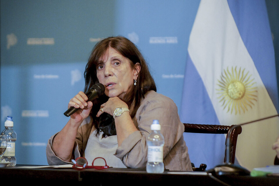 Teresa García, senadora bonaerense del Frente de Todos.