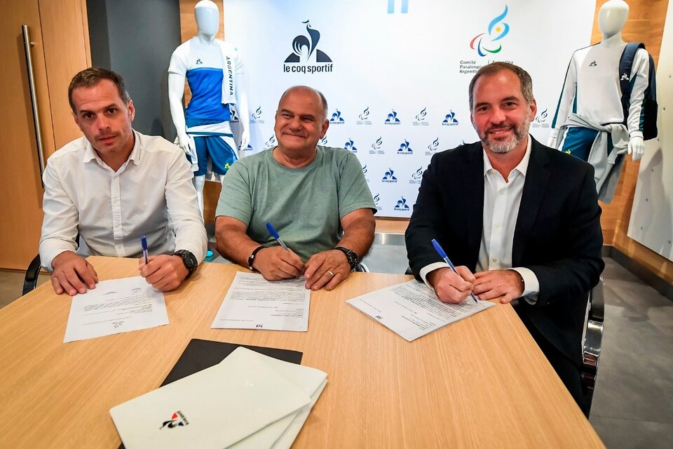El Comité Paralímpico Argentino tiene nuevo sponsor oficial (Fuente: Prensa Le Coq Sportif)