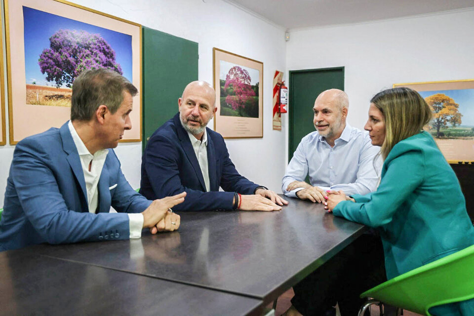 Redrado, Wolff, Larreta y Lospennato.