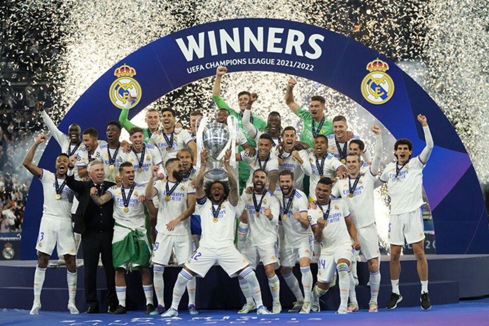 Real Madrid, último campeón de la Champions League. (Fuente: AFP)