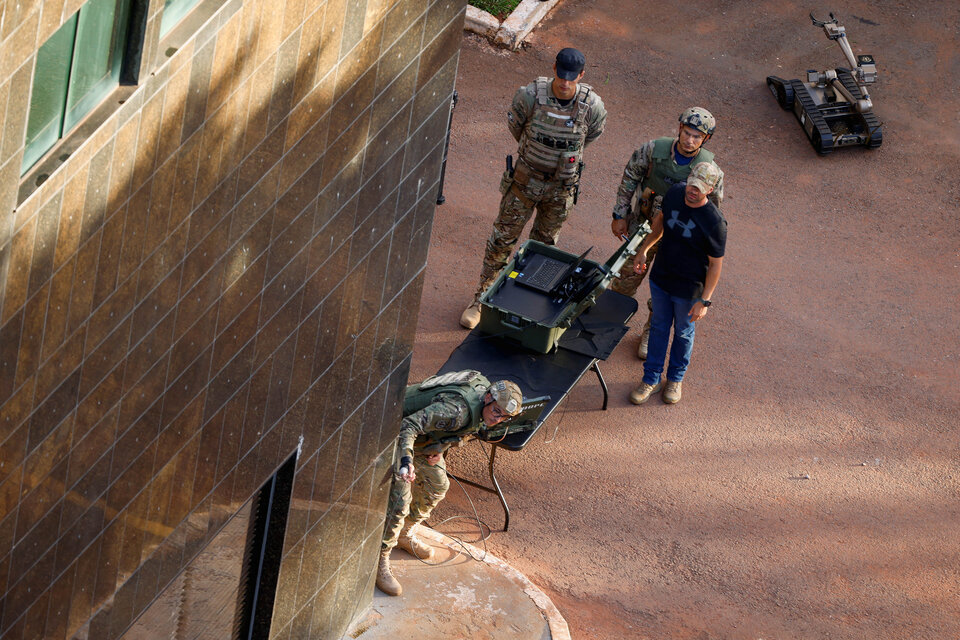 Amenaza de bomba en un hotel de Brasilia el mismodía del atentado fallido. (Fuente: NA)