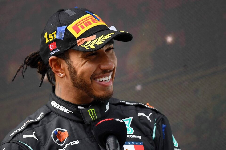 El piloto británico Lewis Hamilton, siete veces campeón mundial de Fórmula 1.  (Fuente: AFP)