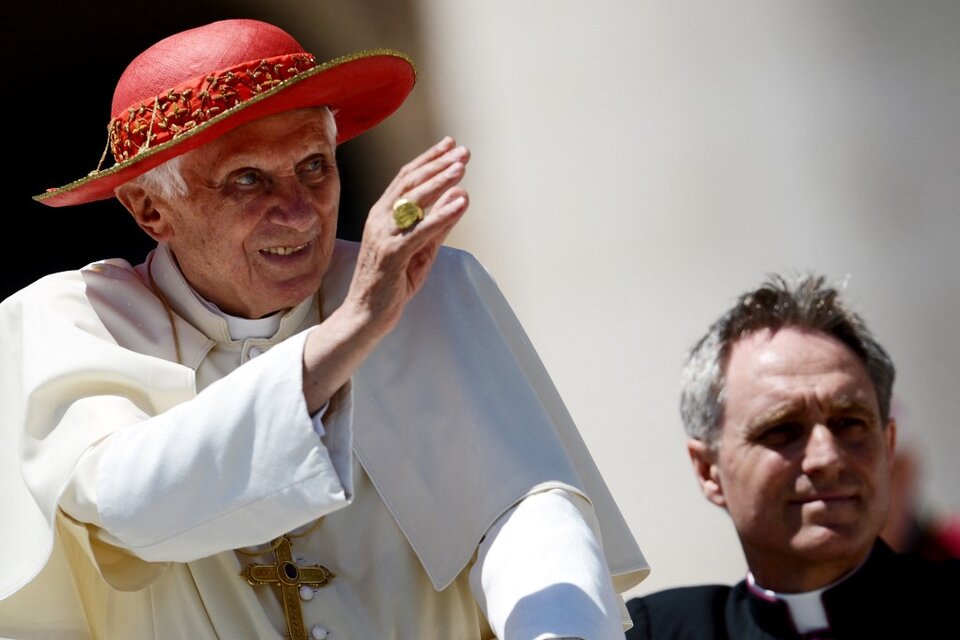 Benedicto XVI (1927-2022). (Fuente: Télam)