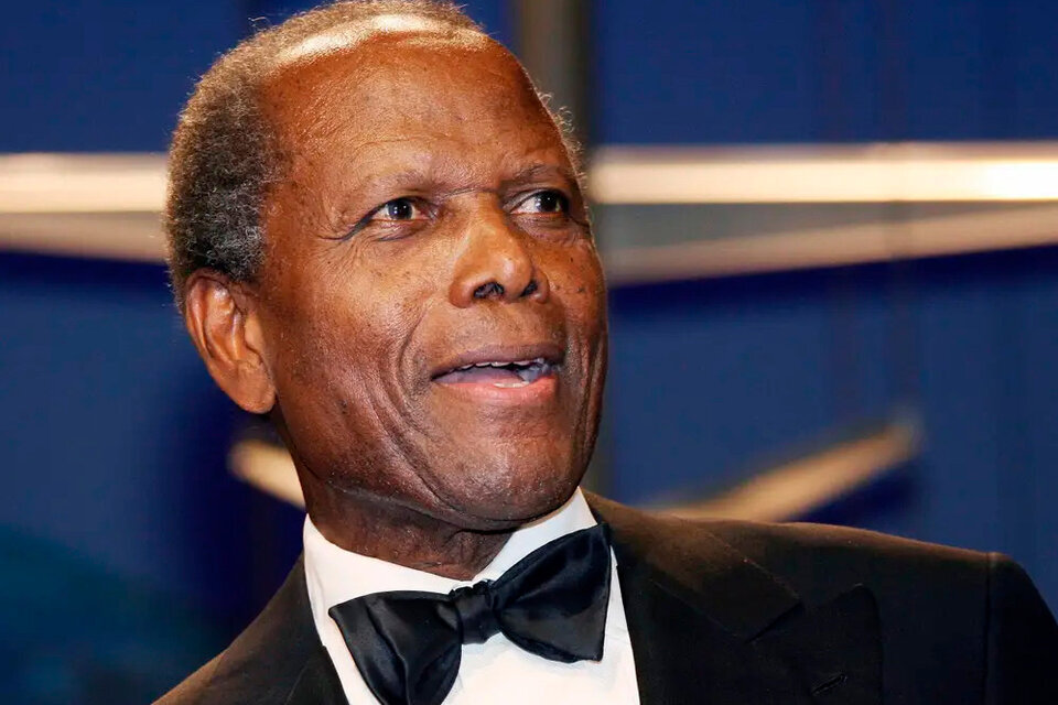 Sidney Poitier murió el 6 de enero de 2022. (Fuente: AFP)