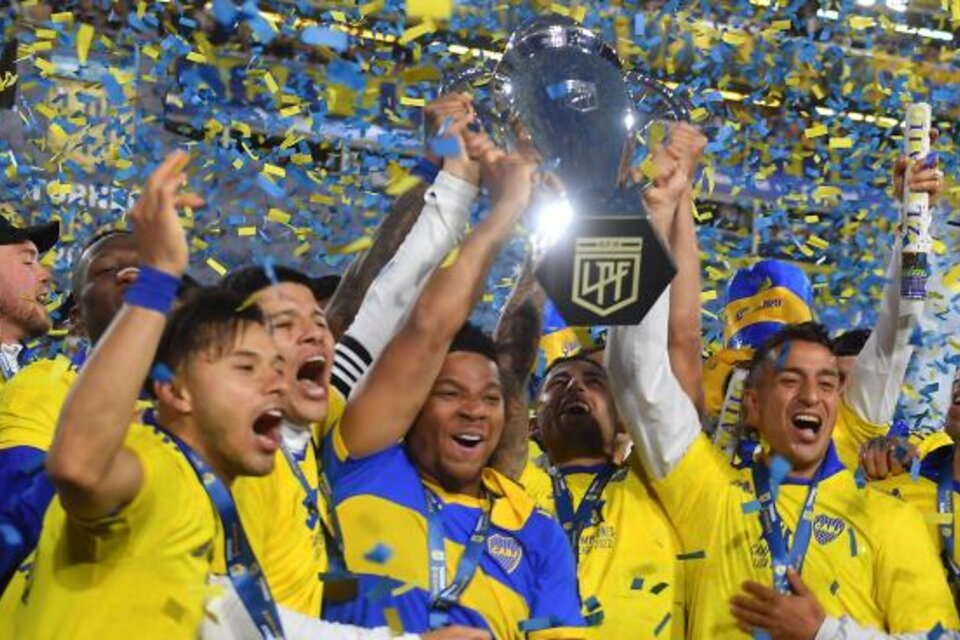 Boca ganó la Liga y la Copa Profesional 2022.  (Fuente: Télam)