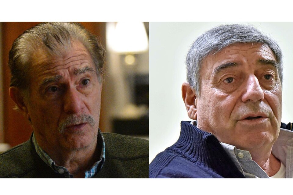 Los dirigentes radicales Federico Storani y Mario Cimadevilla.