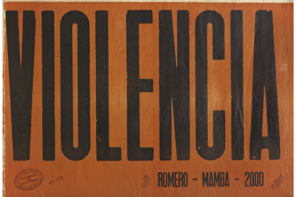 Violencia, de Juan Carlos Romero