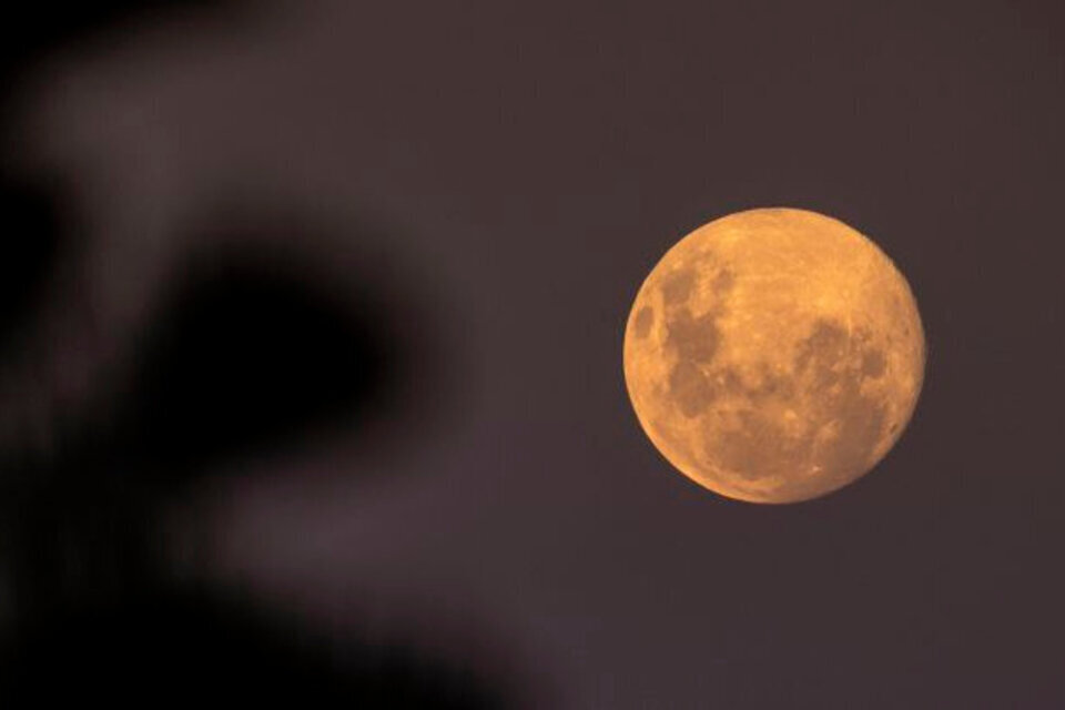 La primera luna llena de enero llegará la primera semana del año. Imagen: AFP. 