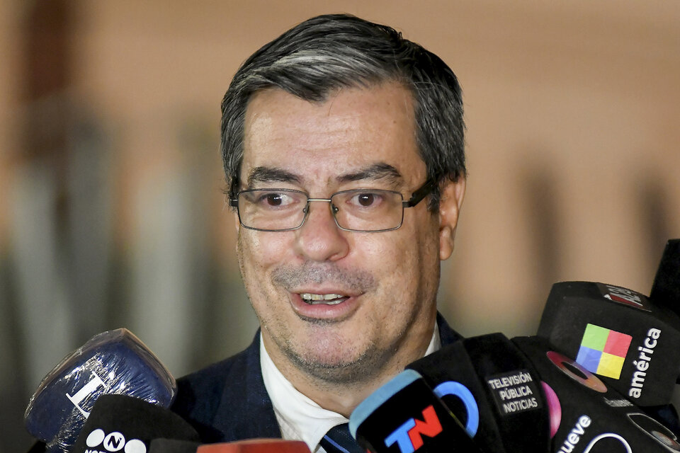 Germán Martínez, titular del bloque del FdT.  (Fuente: NA)