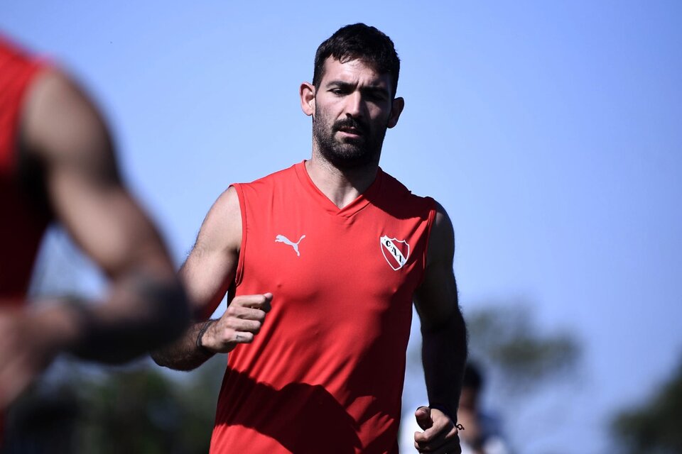 Martín Cauteruccio haría su debut en el Rojo de Avellaneda (Fuente: Prensa Independiente)