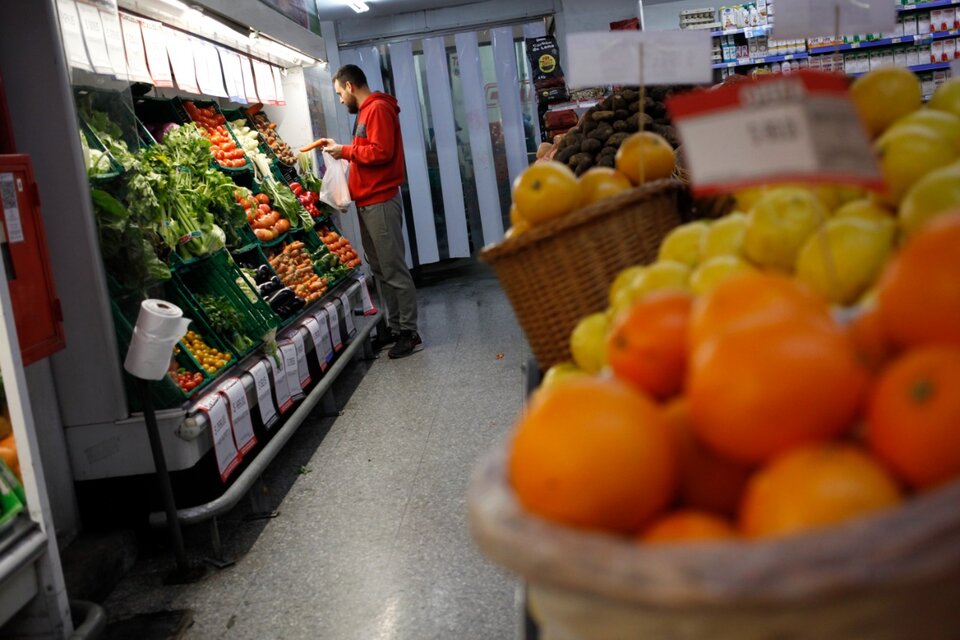 El sector de verduras, tubérculos y legumbres subió un 174,4 por ciento anual. (Fuente: Carolina Camps)