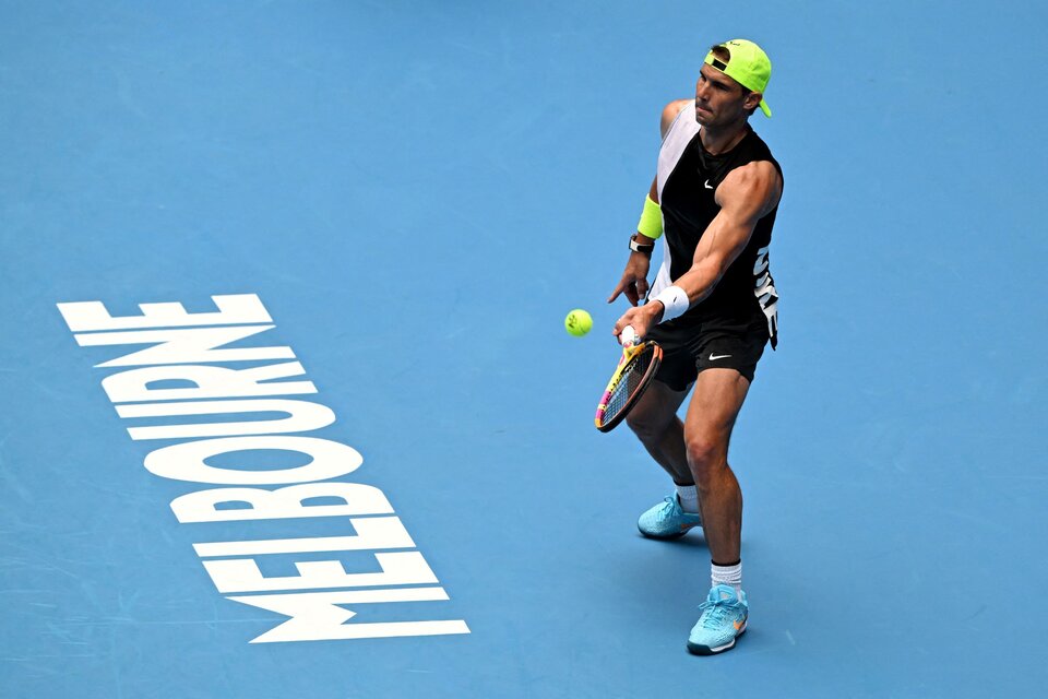 Rafael Nadal vuelve a Melbourne Park para defender su título. (Fuente: AFP)