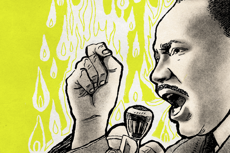 Martin Luther King Jr. Ilustración: Marina Muñoz