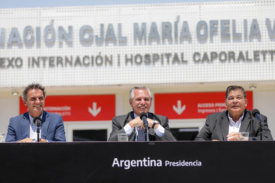 Alberto Fernández participó de la inauguración de obras en un hospital de José C. Paz y criticó el fallo de la Corte a favor de CABA.