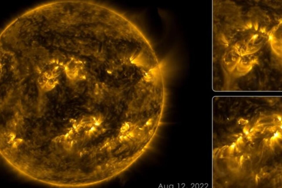 El Sol fue captado a tiempo completo por un instrumento de la NASA. (Foto: NASA)