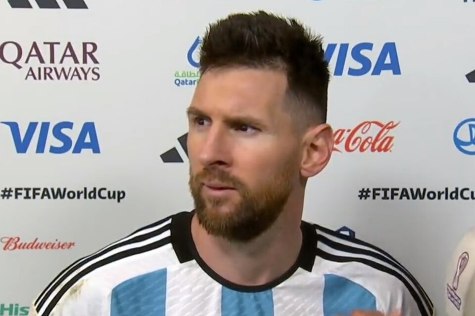 El icónico momento en el cual Messi le dice a Weghorst "¿qué mirás bobo?, andá pa' allá".