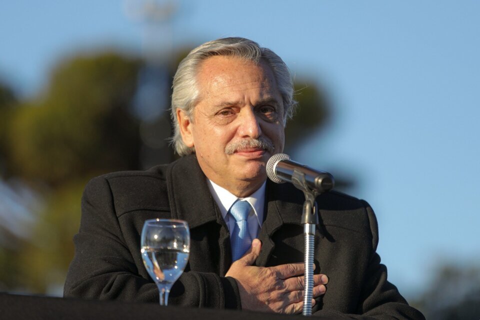 Fernández destacó la nominación de "Argentina, 1985" a los Premios Oscar 2023 (Foto: Esteban Collazo).