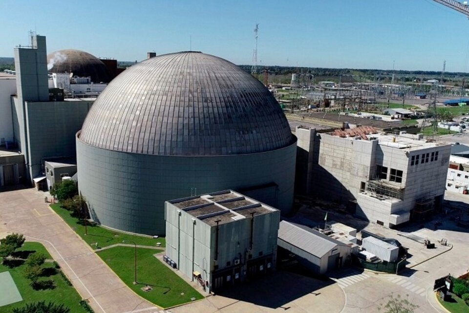Central nuclear de Atucha en Lima (provincia de Buenos Aires)