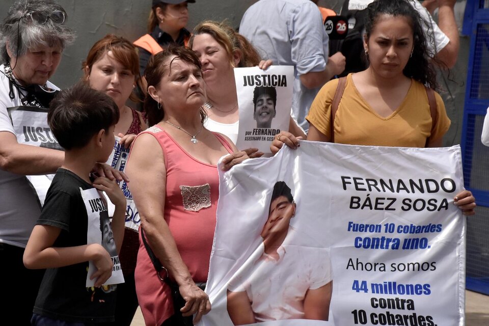 Ya pasaron los alegatos en el juicio por el asesinato de Fernando Báez Sosa (Fuente: NA)