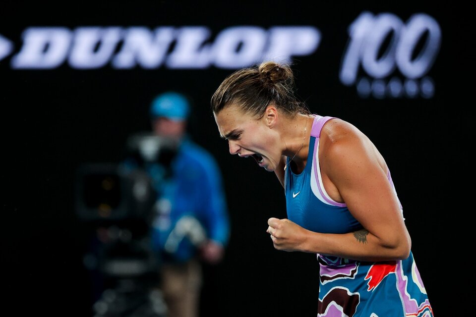 Aryna Sabalenka, finalista por primera vez en un Grand Slam (Fuente: EFE)