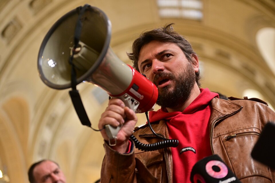 Juan Grabois estuvo en Trelew y anunció su candidatura a presidente por el Frente de Todos