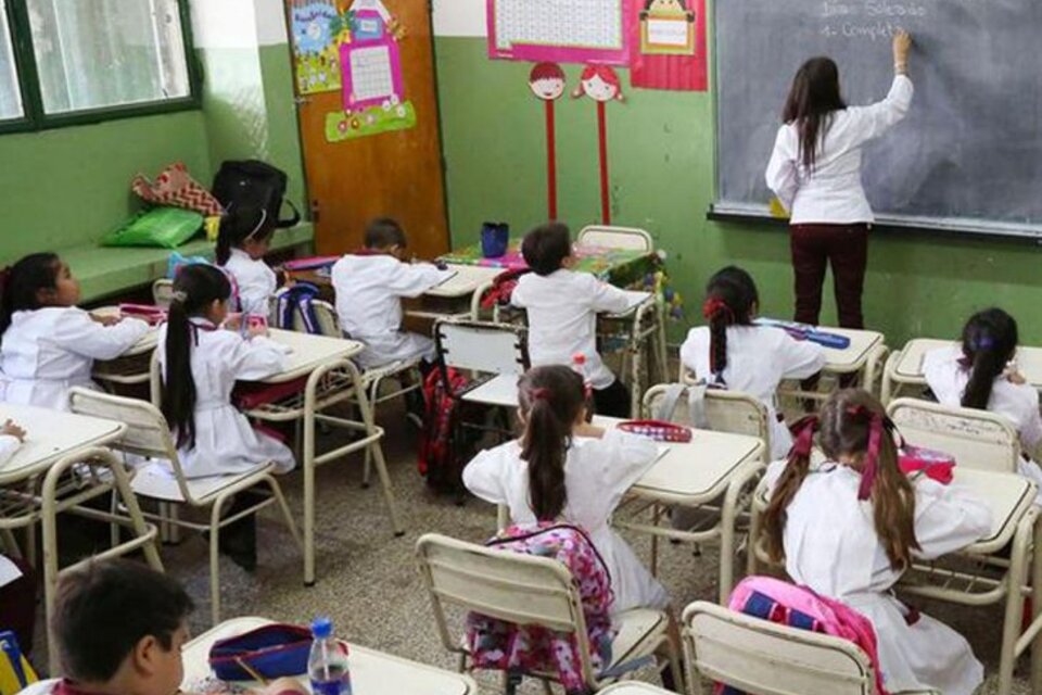Los alumnos de las escuelas de la provincia de Buenos Aires tendrán 190 días de clase como mínimo. 