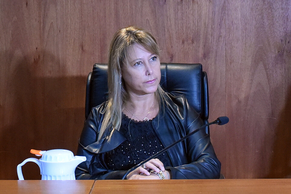 La jueza penal Griselda Strólogo admitió el pedido de prisión preventiva.  (Fuente: Rosario/12)
