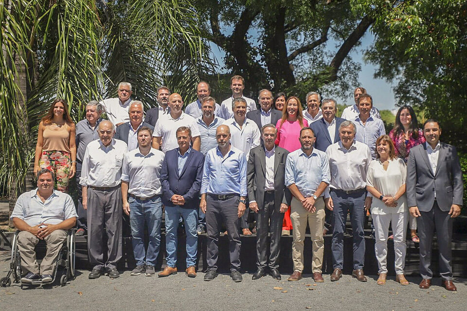 Los dirigentes de JxC se reunieron en un restaurante de Palermo.