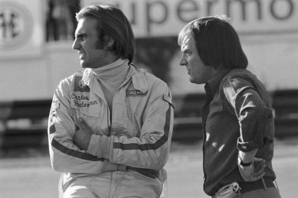 Carlos Reutemann y Bernie Ecclestone (Fuente: NA)