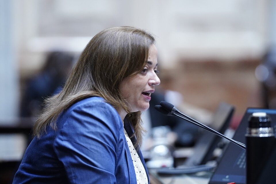 Presidenta de la Cámara de Diputados, Cecilia Moreau