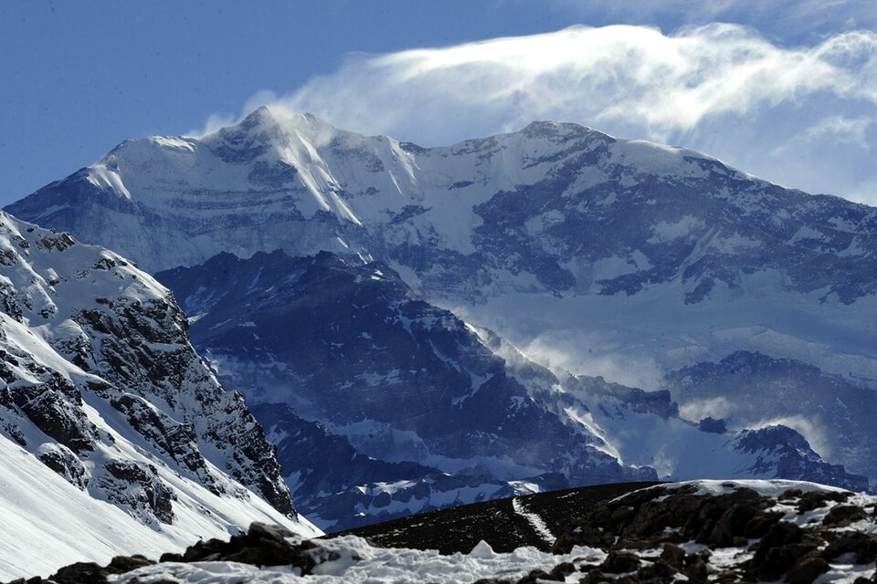 Un montañista estadounidense falleció en el Aconcagua y es la tercera víctima en 5 días. Imagen: Télan. 