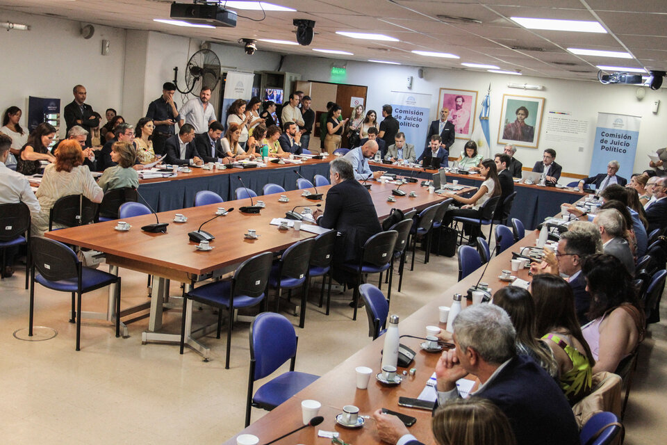La Comisión de Juicio Político admitió los pedidos de destitución contra los cuatro jueces de la Corte. (Fuente: Bernardino Avila)