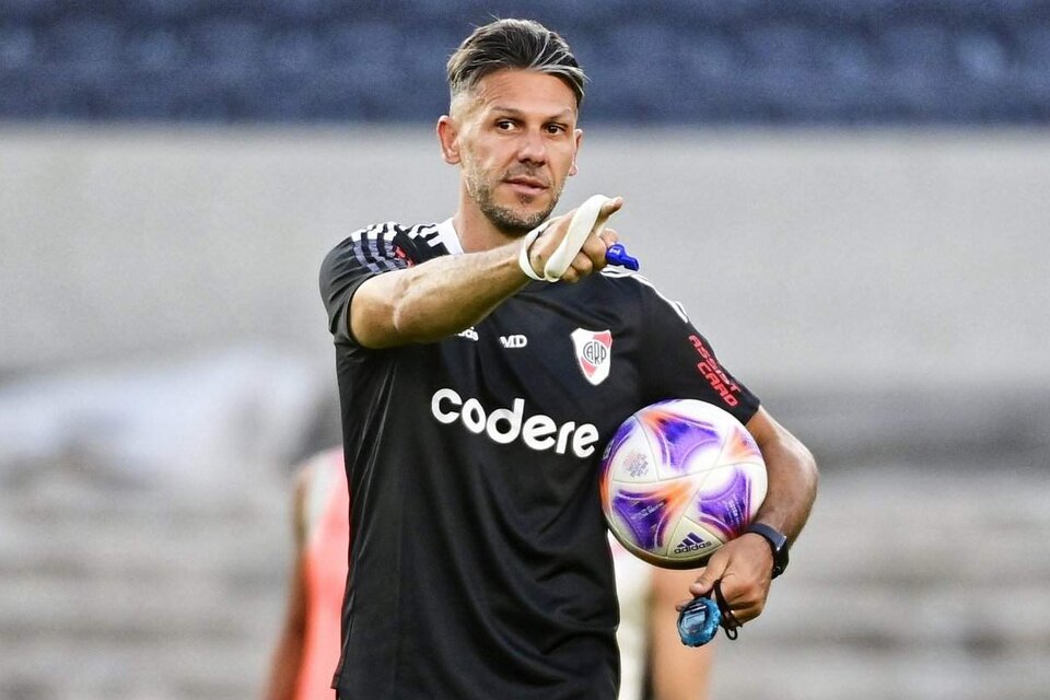 Martín Demichelis, flamante DT de River. (Fuente: Twitter)