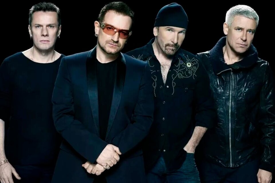 U2 tocó por última vez en diciembre de 2019, con la gira por los 30 años de "The Joshua Tree". (Fuente: AFP)