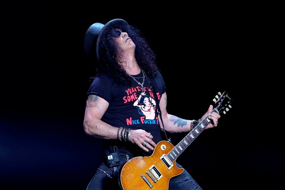 Slash: "Hoy Guns N'Roses sería cancelado" (Fuente: AFP)