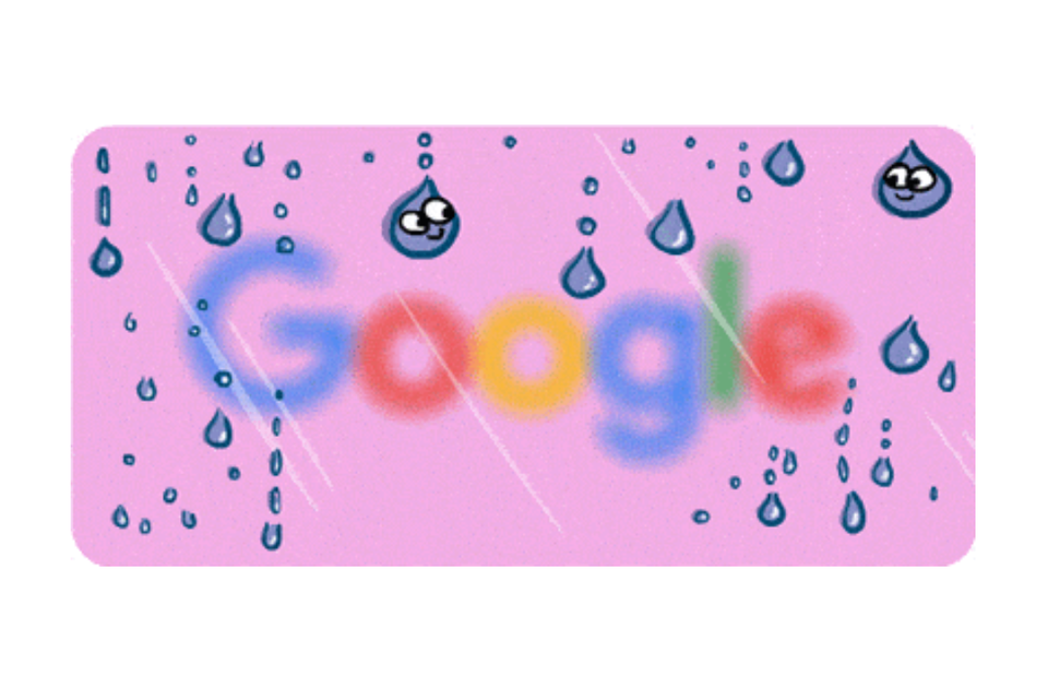 Doodle de Google por el Día de los Enemorados. Imagen: captura de pantalla.