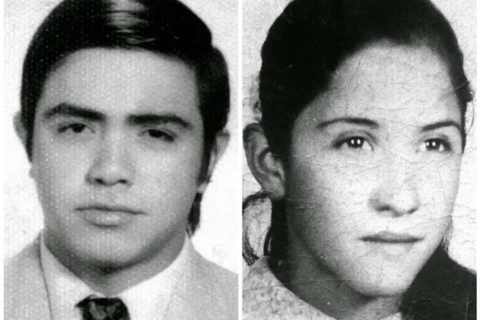 Roque Orlando Montenegro e Hilda Ramona Torres, los padres de Victoria Montenegro.