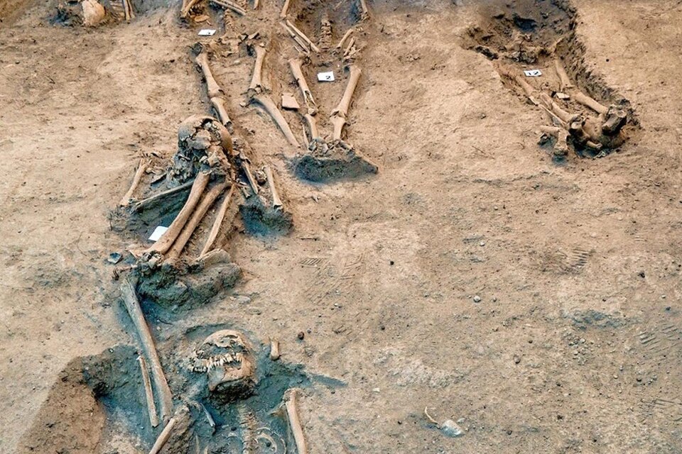 Arqueólogas encuentran un cementerio virreinal en la Ciudad de México (Fuente: EFE)